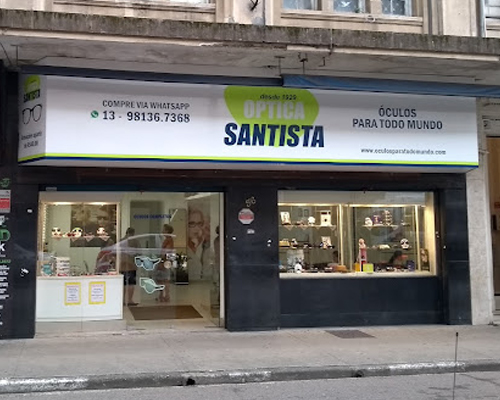 Óticas em Santos e São Vicente | Óptica Santista